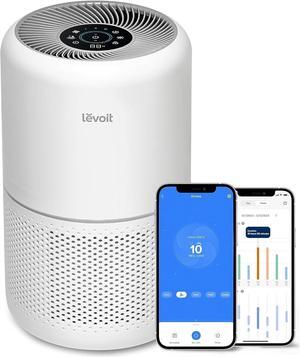 LEVOIT Air Purifiers for Home Bedroom, Smart WiFi, HEPA Sleep Mode for Home Large Room, Quiet Cleaner for Pet Hair, Allergies, Dust, Smoke, Pollon, White Noise, Alexa Control, Core300S-P, White LEVOIT Air Purifiers for Home Bedroom, Smart WiFi, HEPA Sleep Mode for Home Large Room, Quiet Cleaner for Pet Hair, Allergies, Dust, Smoke, Pollon, White Noise, Alexa Control, Core300S-P, White
