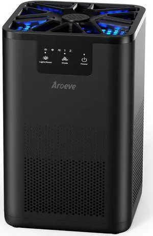AROEVE Air Purifiers for Bedroom HEPA Air Purifier With Aromatherapy Function For Pet Smoke Pollen Dander Hair Smell 20dB Air Cleaner For Bedroom Office Living Room Kitchen, MK06 Black AROEVE Air Purifiers for Bedroom HEPA Air Purifier With Aromatherapy Function For Pet Smoke Pollen Dander Hair Smell 20dB Air Cleaner For Bedroom Office Living Room Kitchen, MK06 Black