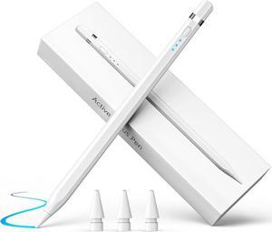 for Apple Pencil 1st Generation, Stylus Pen for iPad, Apple Pen USB-C Port Support Reverse Charging.Magnetic,Tilt & Palm Rejection.Suitable for iPad 6-10,iPad Pro12.9&11",iPad Air3/4/5,iPad mini5/6
