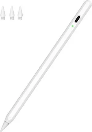 Stylus Pen for ipad, Pencil for iPad 9th/10th Generation with 10 mins Fast Charging& Palm Rejection& Tilt Sensitivity, Pen Work for iPad 6/7/8/9/10, Air 3/4/5, Mini 5/6, Pro 11/12.9"