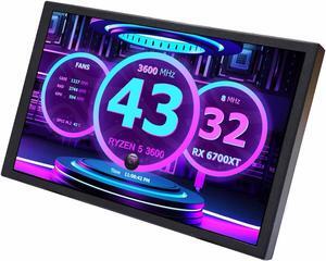VSDISPLAY 8 Inch Small Mini LCD Monitor 1280x800 IPS Screen Display for PC Case DIY Building/Laptop/Computer with Mini HD-MI Video Input