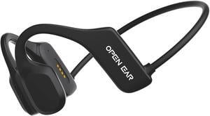 Bone Conduction Headphones,Open Ear Headphones Wireless Bluetooth,Waterproof & Sweatproof Sport Headphones,Bone Conduction Earbuds with Mic,Headphones for Running Cycling Climbing Driving