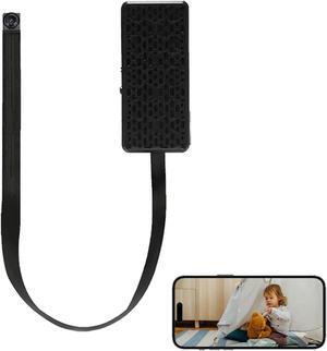 Spy DIY Hidden Camera 1080HD Wi-Fi Remote View Home Security Camera Pinhole Camera