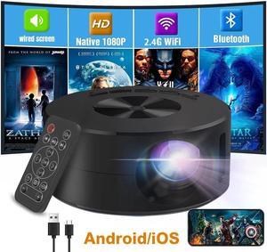 Portable Mini Projector 1080P LED Home Office Theater Cinema For Android iPhone
