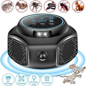 Mice Repellent UPGRADED Ultrasonic Mouse Bat Rat Squirrel Rodent Repellent Attic