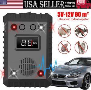 Ultrasonic Mouse Repeller Rat Rodent for Car Wire Engine Pest Deterrent Control