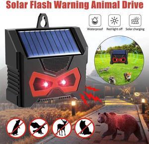 Ultrasonic Sound Pest Repellent Control Solar Wild Animal Repeller Rat Deterrent