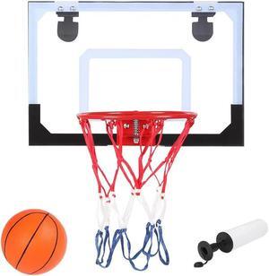 Mini Basketball Hoop System Indoor Outdoor Home Office Over The Door Net Goal