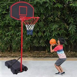 7.2Ft Basketball Hoop Adjustable Backboard Rim Portable Indoor Outdoor Fitness