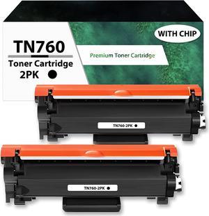 TN760 TN730 with Chip Compatible Replacement for Brother TN760 Toner Cartridge Brother TN730 Toner Cartridge Brother TN770 Toner Cartridge TN-760 TN-730 TN-770 TN 770 for MFC-L2710DW MFC-L2750DW DCP-L