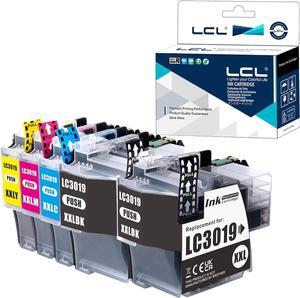 LCL Compatible for Brother LC3019 LC3017 XXL LC3019BK LC3019C LC3019M LC3019Y (5-Pack,2Black Cyan Magenta Yellow) Ink Cartridge for Brother MFC-J5330DW MFC-J6530DW MFC-J6930DW MFC-J6730DW MFC-J5335DW