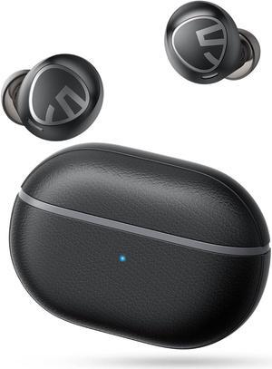 Wireless Earbuds, SoundPEATS Free2 Classic Bluetooth V5.1 Headphones with 30Hrs Playtime in-Ear Wireless Earphones, Built-in Mic for Clear Calls, Touch Control, Single/Twin Mode, Stereo Sound