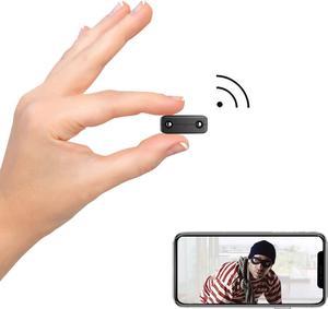 Smallest IP Camera WiFi, Rettru XD Mini HD Nanny Cam Video Camera Surveillance Camera with Night Vision,Motion Detection,Cloud Storage,Live Feed Streaming,Remote Viewing with iOS,Android Phone APP