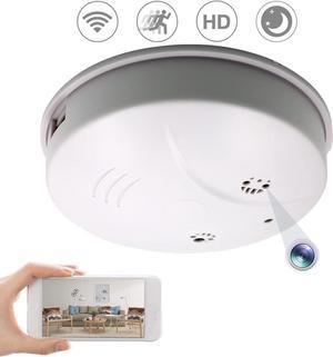 Hidden Camera, Spy Camera Smoke Detector Camera HD 1080P WiFi Mini Camera for Indoor Home Office Security Monitoring Nanny Cam with Motion Detection