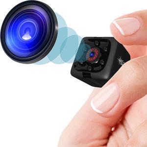 Mini Spy Camera 1080P Hidden Camera  Portable Small HD Nanny Cam with Night Vision and Motion Detection  Indoor Covert Security Camera for Home and Office  Hidden Spy Cam  Builtin Battery