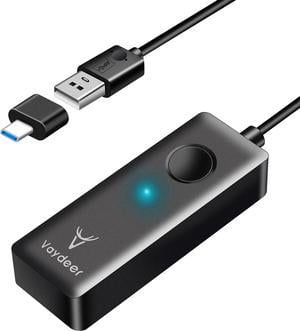 VVaydeer Undetectable Mouse Jiggler Mouse Mover USB Port,Driver-Free with ON/Off Switch,Simulate Movement to Prevent The Computer from Entering Sleep Mode,Plug-and-Play