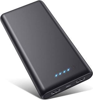 Portable Charger Power Bank 26800mah, Ultra-High Capacity Safer External Cell Phone Battery Pack Compact with High-Performance Cells & 2 USB Output, Smart Charge for Smartphone, Android, Tablet & etc