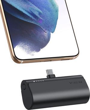 Portable Charger, USB C Power Bank, VEGER 5000mAh Mini Battery Pack Fast Charging 20W Small Charging Bank for Samsung Galaxy S21, S20, S10, S9, Note 20, Pixel, Moto, LG, Oculus Quest, Android Phones