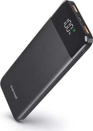 Charmast Power Bank PD 20W Slim Thin 10000 mAh,USB C Cell Phone Portable Charger,10400mAh Type C Bettery Pack Compatible with Cell Phones, Tablets,Heated Vest