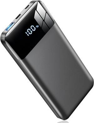 GTOCE Portable Charger 20000mAh Power Bank with 20W Fast Charging, LED Display Backup Battery with USB C/USB A Output, Cell Phone Charger for iPhone 14/13 Samsung Pixel AirPods and More