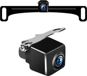 PARKVISION Backup Camera License Plate,HD Picture Quality,CVBS 960H/AHD 720P Rearview Camera System of 160-Degree Wide Angle Hitch Reverse Camera for Cars Pickup Trucks SUV RV Van