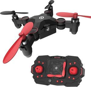 Holy Stone HS190 Foldable Mini Nano RC Drone for Kids Gift Portable Pocket Quadcopter with Altitude Hold 3D Flips and Headless Mode Easy to Fly for Beginners