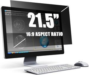 21.5in 16:9 Monitor Privacy Screen Filter, Desktop Computer AntiPeeping Film, Clear View, Protects Privacy, for Offices Public Places Airports