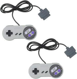 2 Packs Replacement Controller Gamepad for SNES, Game Controller for Original Super Nintendo Game Entertainment System