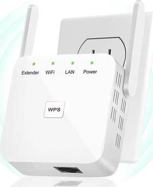 WiFi Extender, 2024 Fastest WiFi Booster ,WiFi Extenders Signal Booster for Home, Internet Booster WiFi Repeater Covers Up to 10,000 Sq.ft and 50+ DevicesWhite