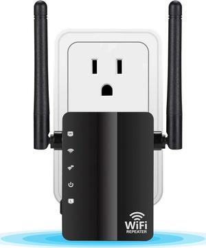 WiFi Extender, 300Mbps WiFi Booster WiFi Range Extender WiFi Internet Booster for Home Single Band 2.4GHz, WPS Setup, WiFi Repeater with Ethernet Port, Covers Up to 1200 Sq.ft and 45 Devices