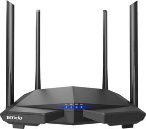 Tenda AC1200 Dual Band WiFi Router, High Speed Wireless Internet Router with Smart App, MU-MIMO for Home (AC6)