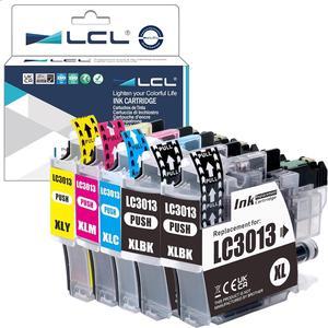 LCL Compatible for Brother LC3013 LC-3013 LC3013BK LC30133PKS LC-3013BK LC3013C LC3013M LC3013Y High Yield (5-Pack,2Black Cyan Magenta Yellow) Ink Cartridge for Brother MFC-J491DW MFC-J497DW