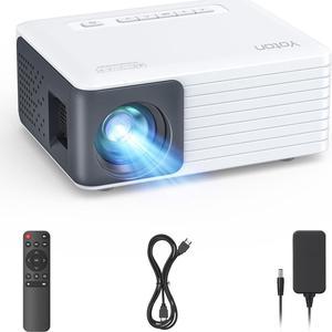 Projector - YOTON Mini Portable Phone Projector 1080P Full HD Supported, Outdoor Pico Home Movie Theater Projector, Y3 Projecteur Compatible with Fire Stick, HDMI, USB, PS5, Xbox, iOS, Android, Laptop