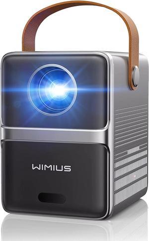 [Electric Focus] Mini Projector with 5G WiFi and Bluetooth, WiMiUS 1080P Portable Projecteur, Outdoor Movie Projector, 300" Screen, Home Theater Projector Compatible with iOS/Android/TV Stick/HDMI/PS5