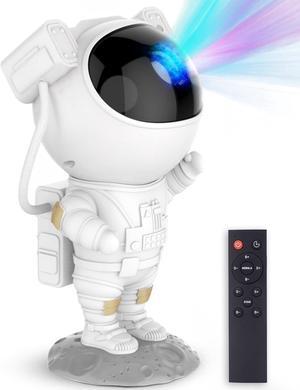 Astronaut Star Projector Night Light - Space Buddy Projector, Galaxy Starry Nebula Ceiling Projection Lamp with Timer and 360°Adjustable, Kids Adults Room Decor, for Bedroom, Game Room etc.