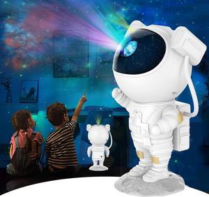 Astronaut Star Projector Kids Night Light, Galaxy Nebula Projector, Adjustable Ceiling Led Projector with Timer Remote Control