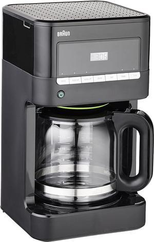 Braun BrewSense Drip Coffee Maker - 12 Cup - KF7000BK, Black