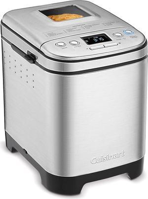 Cuisinart CBK-110C Compact Automatic Bread Maker, Stainless Steel, Silver