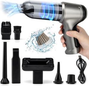 Handheld Vacuum Car Vacuum Cleaner,12000Pa Super Suction Power Cordless Hand Cleaners Brushless Car Vacuum Cordless Powerful Dust Buster,for Vehicles, Homes, Pet Hair,with Two Metal Filters