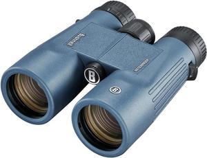 Bushnell H2O 8x42mm Binoculars, Waterproof and Fogproof Binoculars for Boating, Hiking, and Camping, Multi Blue