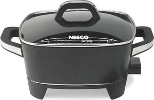 Nesco ES-12 Extra Deep Electric Skillet, 12-Inch, Black