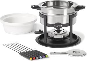 Starfrit Fondue 3-in-1 Set, 12 Piece, Metallic, 1.6 L