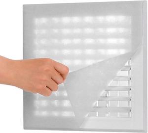 Lisol Complete Air Vent Filters Kit- 98 x 18'' Electrostatic Media With 157" of Installation Tape 36+ Filters per Roll for HVAC, AC & Heating Intake Registers & Grilles