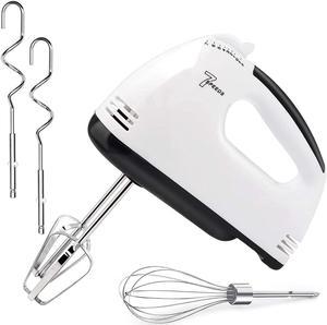 Hand Mixer Electric New 7-Speed Mixers for Baking, Electric Whisk Hand Mixer, Stainless Steel Electric Hand Whisk, Electric Whisk for Baking,Handheld Cake Mixer