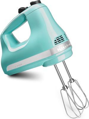 KitchenAid 5-Speed Ultra Power Hand Mixer, KHM512AQ, Aqua Sky