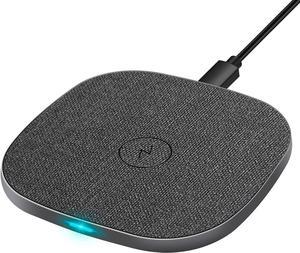 Wireless Charger, Wireless Charging Pad for iPhone 15/14/13/12/11/Pro Max/XR/X/8 Plus,15W Max Fast Wireless Charger for Samsung Galaxy S22/S21/S20/S10/S9,Huawei Mate 60/RS/P30 Pro and Other Qi Phone