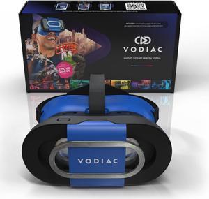 Vodiac VR - Virtual Reality Goggles, Carry Case, 27 Free VR Videos & More via The Vodiac in-App Streaming Service. Powered by Your Smartphone iPhone Android Compatible