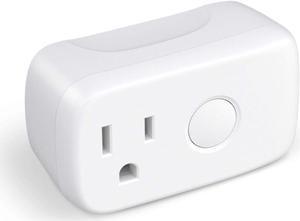 BroadLink Smart Plug (NoAPP Version), Mini Wi-Fi Timer Smart Outlet Socket Works with Alexa/Google Home/IFTTT, No Hub Required, Remote Control Anywhere