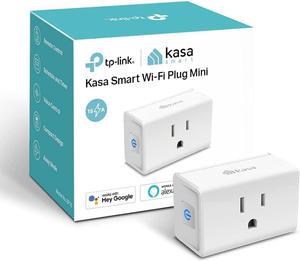 Kasa Smart Plug Ultra Mini by TP-Link (EP10) - Smart Home WiFi Outlet Works with Alexa, Google Home, No Hub Required, UL Certified, 15A, 2.4G WiFi Only, 1-Pack, White