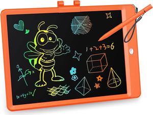 KOKODI LCD Writing Tablet 10 Inch Colorful Toddler Doodle Board Drawing Tablet Erasable Reusable Electronic Drawing Pads Educational and Learning Toy for 36 Years Old Boy and Girls